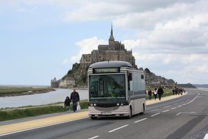 le Mont-Saint-Michel départ navette la Montoise