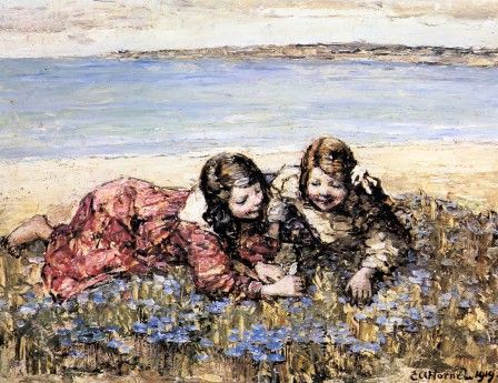 31922_Gathering_Flowers_by_the_Seashore_fedard_hatkinson_hornel