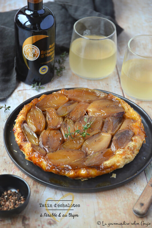 tatin échalotes erable thym vegan sans gluten (1)