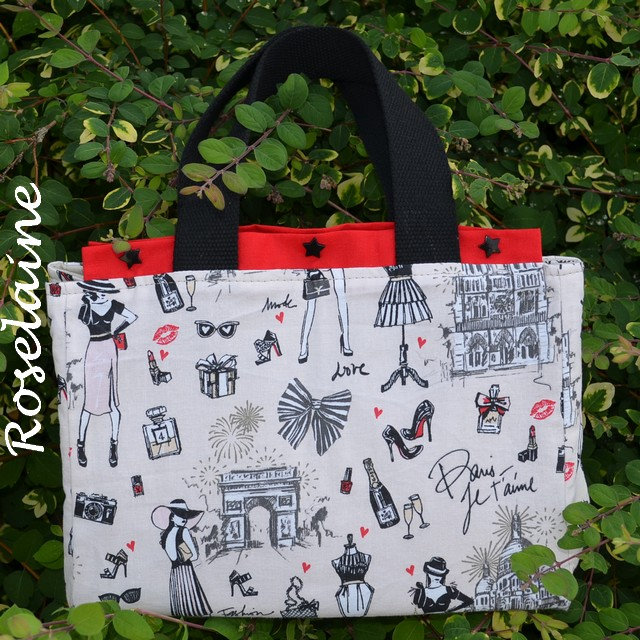 Roselaine Cabas matelassé by Sewing So 2