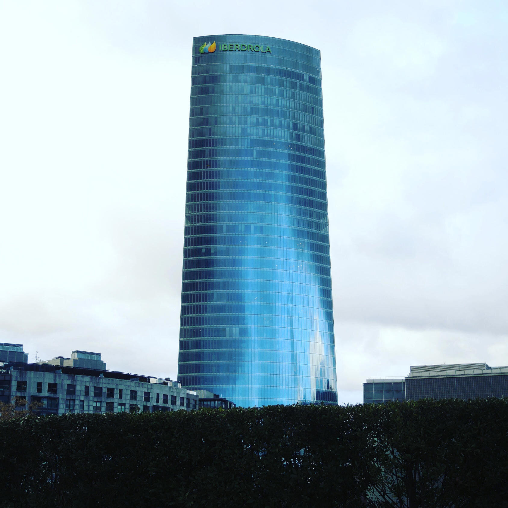 Bilbao, tour Iberdrola, insta (Espagne)