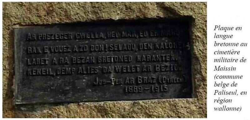 Plaque Maissin