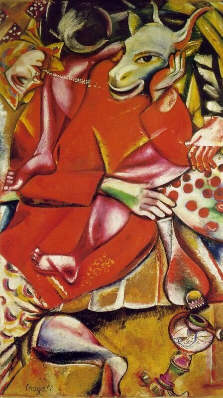 Chagall 1911ToMyBetrothedMarcChagall