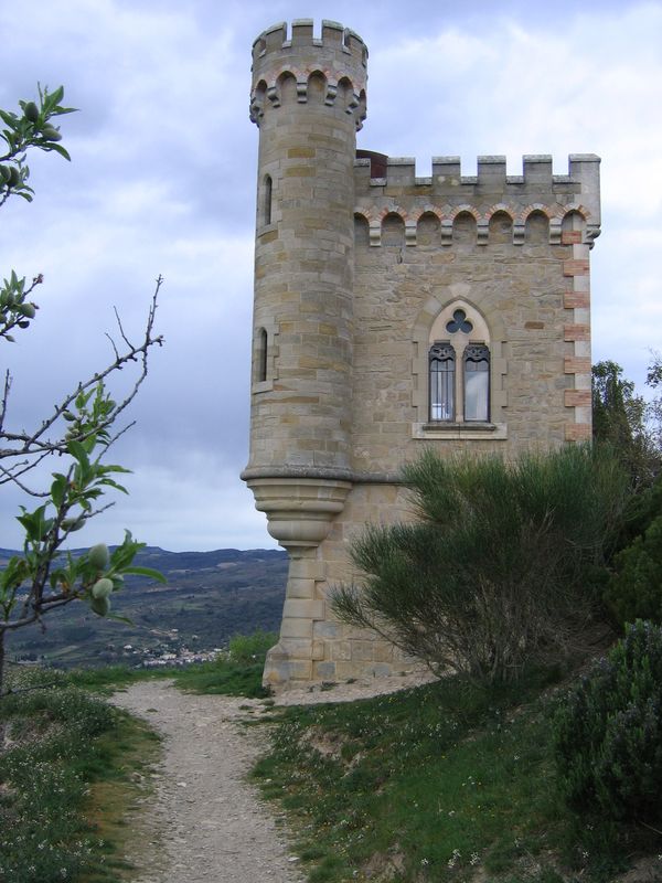 Rennes le Chateau : la Tour Magdela de la Villa Bethania