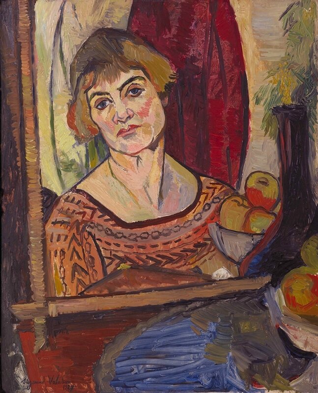 Valadon_autoportrait_1927_collPetrides_CJeanFabris