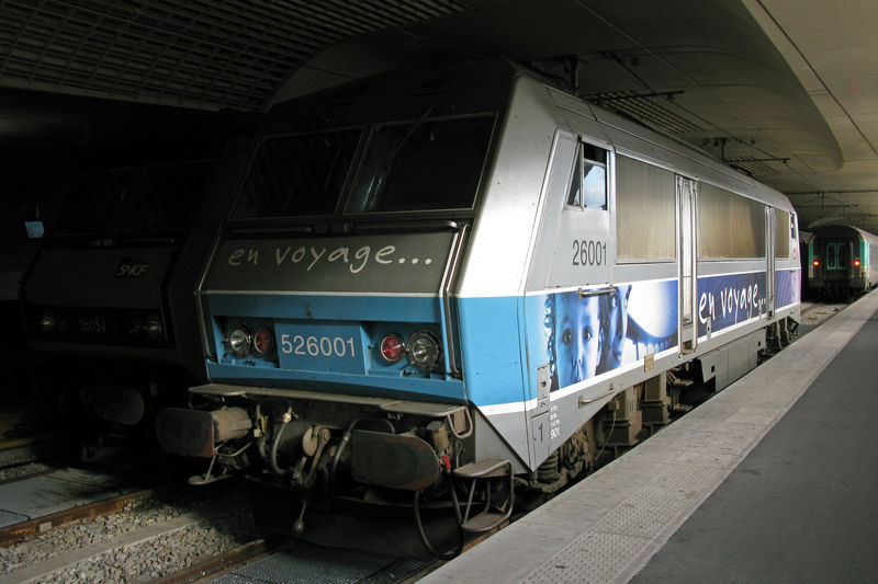 BB 26001 'en voyage', Paris-Austerlitz
