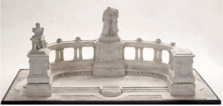 Maquette Bartholdi Hommage à Thiers & Denfert