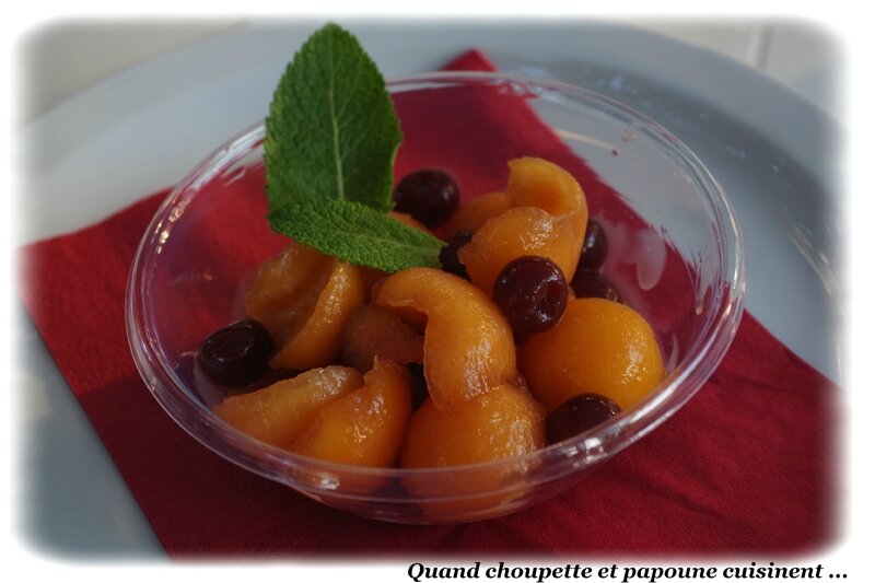 boules de melon aux griottines de Fougerolles-9680