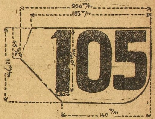 1920 06 10 Tour Plaque de Vélo L'Auto R