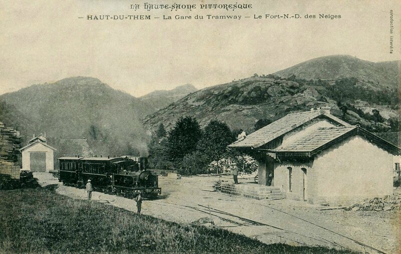 CPA Haut du Them Château-Lambert Tacot au fort