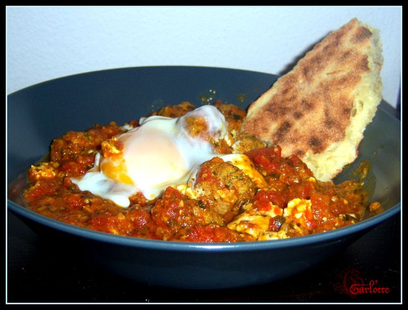 Tajine de kefta aux oeufs recettes plats Petites boulettes de viande façon Keftas