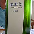 Syrie : Bargylus 2007, Espagne : <b>Alonso</b> <b>del</b> <b>Yerro</b> cuvée Maria 2008 et Larcis Ducasse 2009