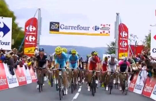 Photo Capture Youtube A Col des Croix Peloton R