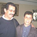 رفقة صديقي الكاتب والصحفي زهير فجري بالدار البيضاء