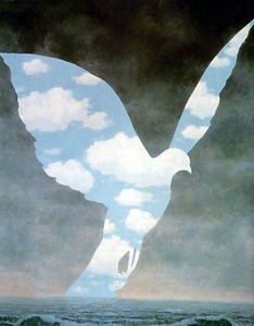 L'oiseau bleu de René Magritte