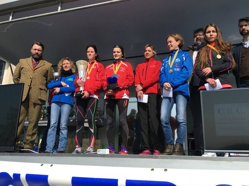 Athletic Club Avranches podium course 2016 10km femme