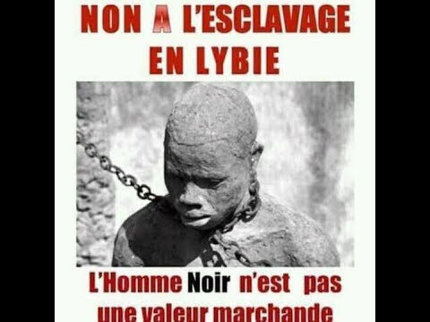 ESCLAVAGE LYBIE AFFICHE