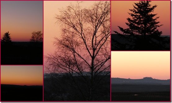 coucher de soleil février 2022