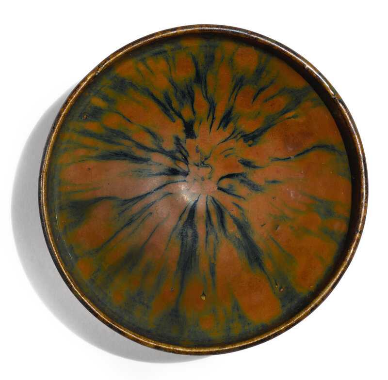 A black-glazed russet-splashed bowl, Song-Jin dynasty (960-1234) 