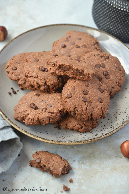 cookies vegan sans gluten noisette chocolat (1)