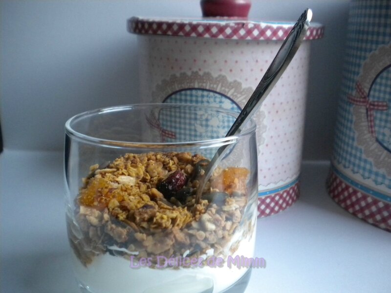 Granola maison au sirop d’érable et aux fruits secs 2