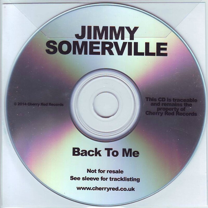 Back To Me promo disc