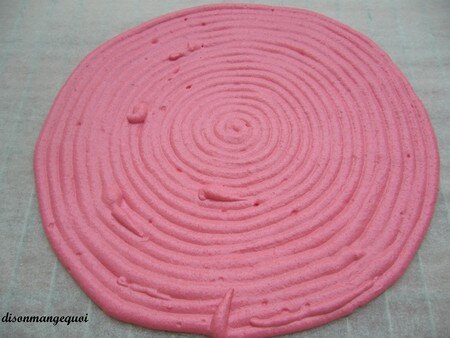 recettes dessert Ispahan géant pour un anniversaire très gourmand