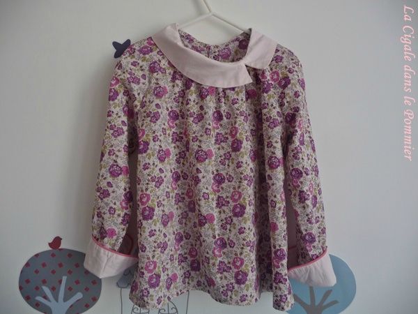 Blouse chealsea en liberty