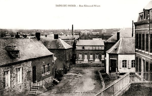 SAINS DU NORD-Rue Edmond Wiart