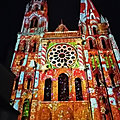 Chartres et sa <b>cathédrale</b> en lumière