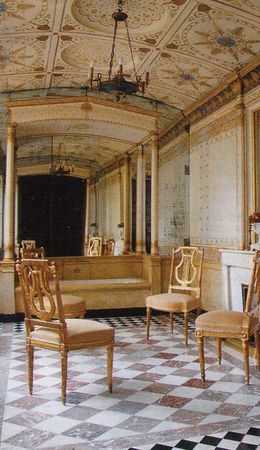 petit Hôtel de Bourrienne, décor peint de style étrusque