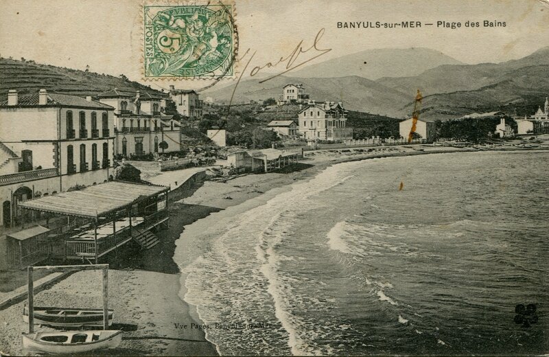 243 Plage des Bains 1907