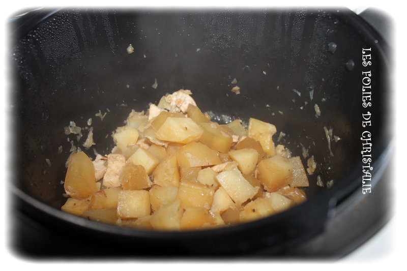 Poulet pommes sautées au cookéo 4