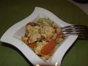 Crumble de légumes