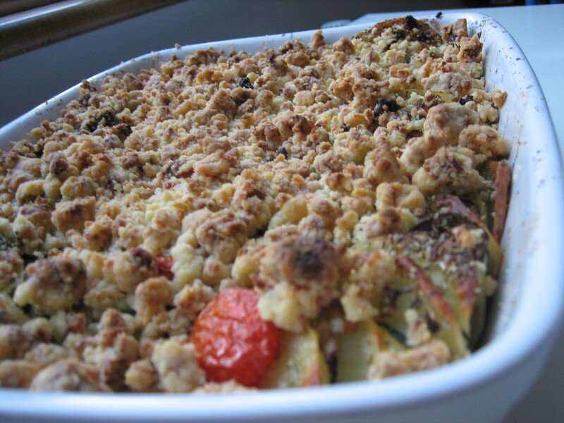 Tian-crumble d'été