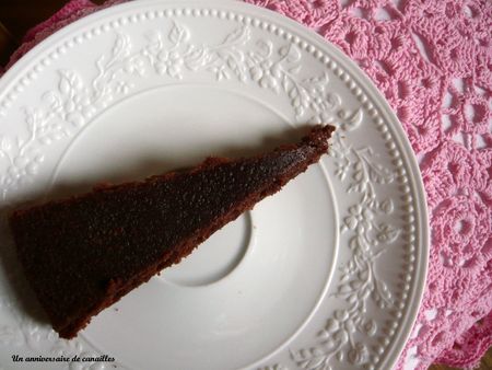 fondant au chocolat sans oeuf