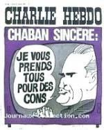 Charlie Hebdo n°66, dessin de Gébé