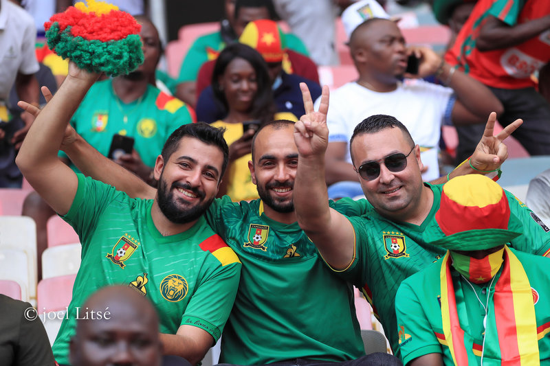 Supporters égyptiens captés par le photographe Joel Litsé