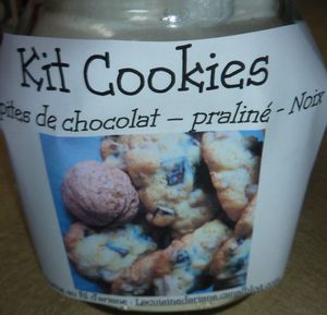 kit cookies étiquette