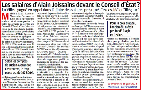 Alain Joissains provence 16