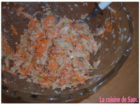 recettes entrees Coleslaw