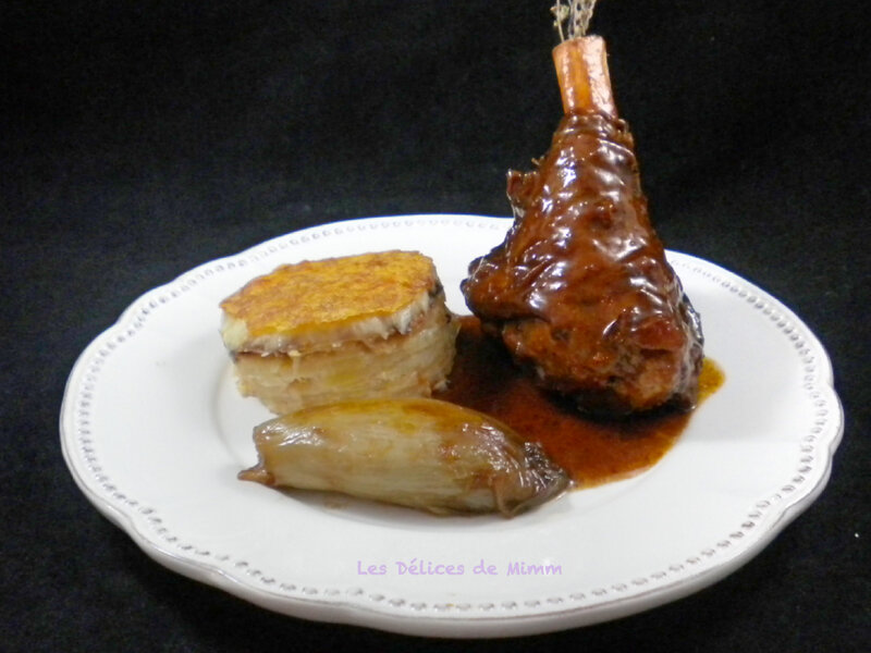 Souris d'agneau confites au miel 2