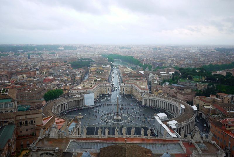 Rome Vatican d'en haut