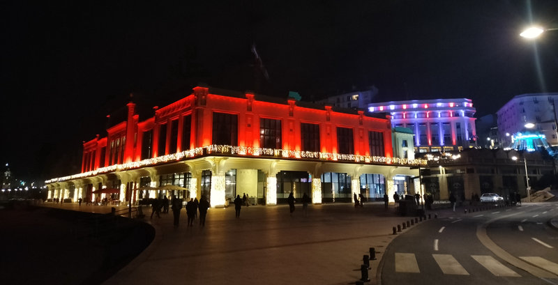 Biarritz, Biarritz en lumière 2023, casino et hôtel de ville