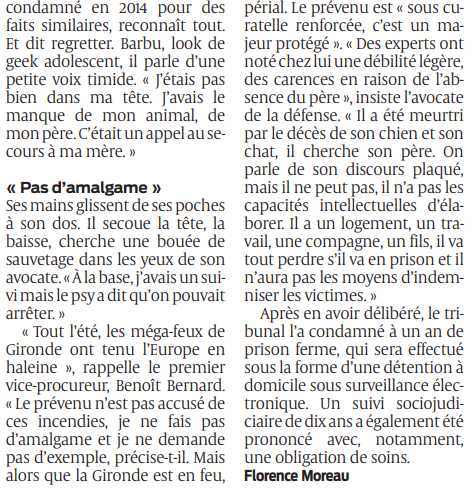 2022 09 29 SO Un incendiaire condamné à un an de prison ferme3