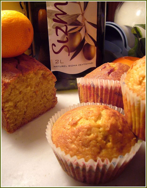 Cake huile d'olive mandarine