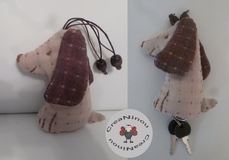 porte clefs chien 1d