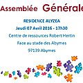 Conseil Syndical Résidence Alyzéa - Abymes