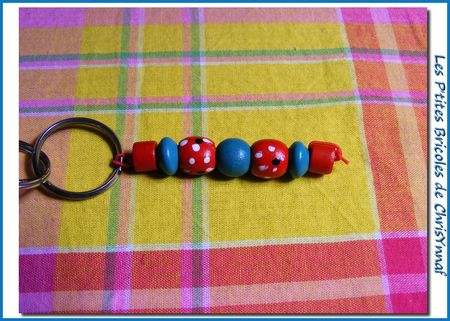 PORTE_CLES_ROUGE_TURQUOISE