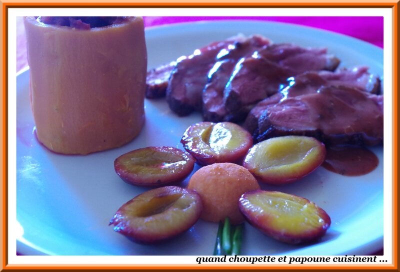 magret de canard aux quetsches-5337